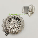 Cierre de caja / Modelo 11 / Color plata / 4 vías / 30mm x 22mm