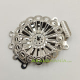 Cierre de caja / Modelo 11 / Color plata / 4 vías / 30mm x 22mm