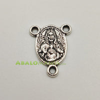 Ave María / Modelo 4 / Color plata / 20mm x 16mm